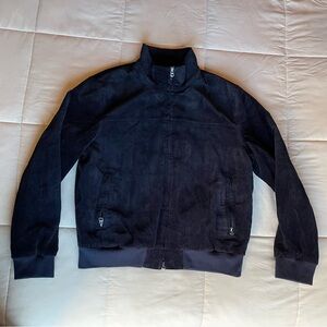 J Crew Men's Deep Blue Corduroy Jacket